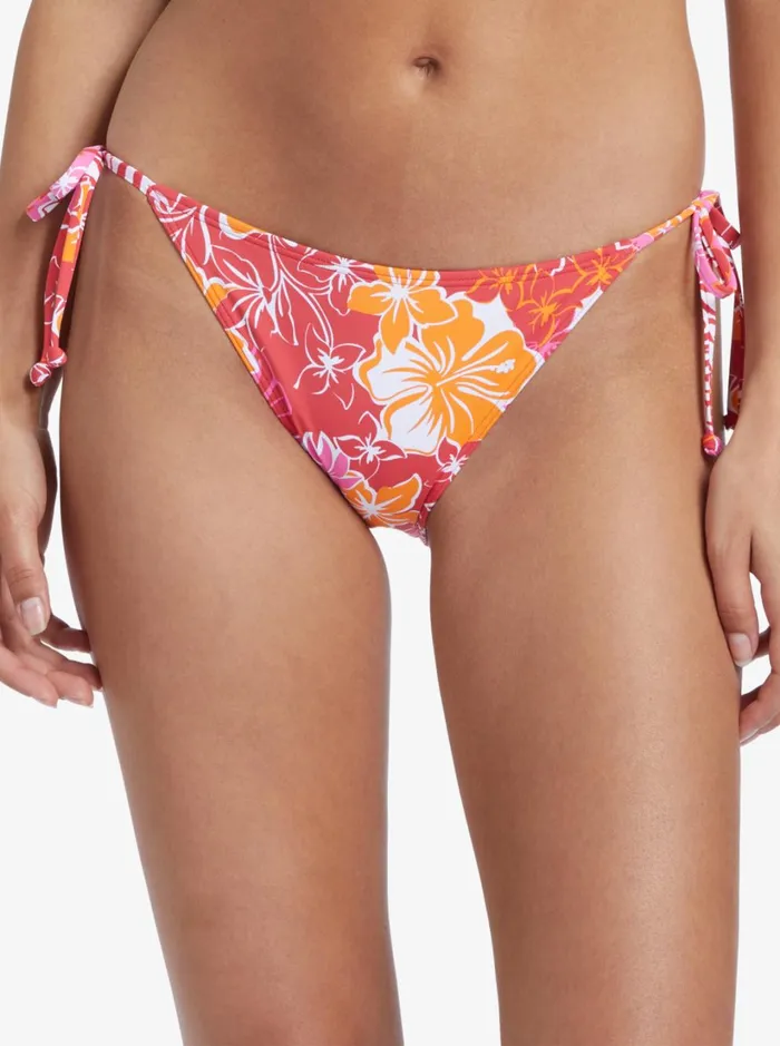 Roxy Bikinis Sea Spray Tie Side Bikini Bottoms Hilo Hibiscus 8211 Small 8211 Women Roxy Bikinis Sea Spray Tie Side Bikini Bottoms Hilo Hibiscus 8211 Small 8211 Women