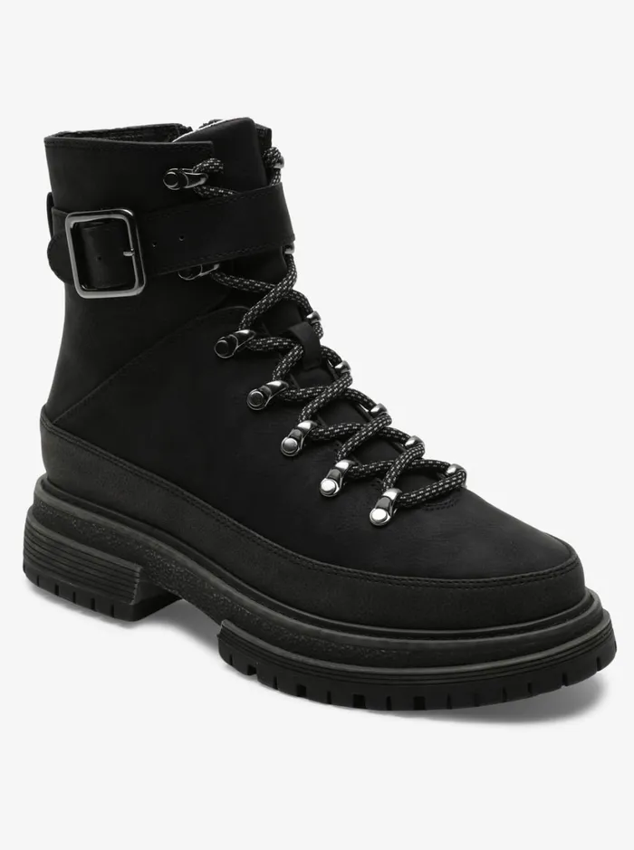 Roxy Boots Chloe Kim Logger Boots Black 8211 Women