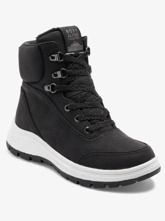 Roxy Boots Karmel LaceUp Boots Black 8211 Women