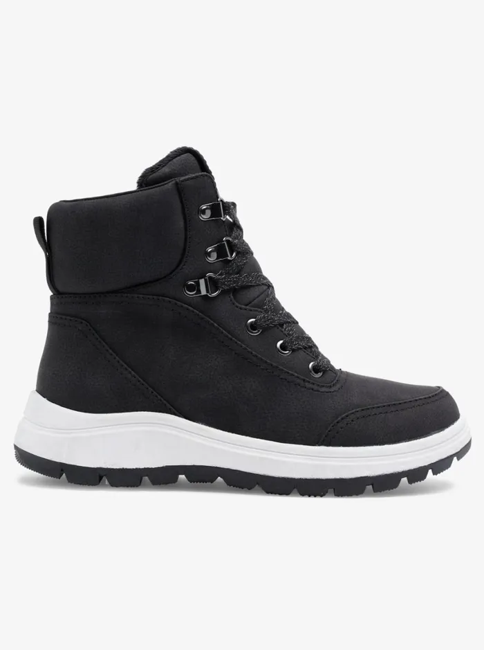 Roxy Boots Karmel LaceUp Boots Black 8211 Women