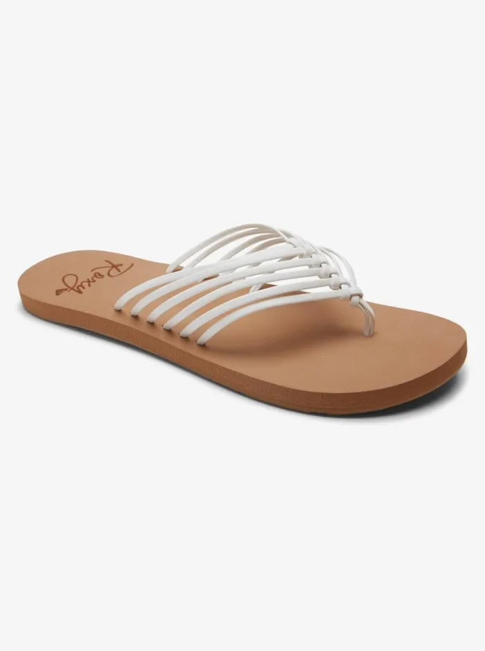 Roxy Flip Flops Jasmine FlipFlops White 8211 Women