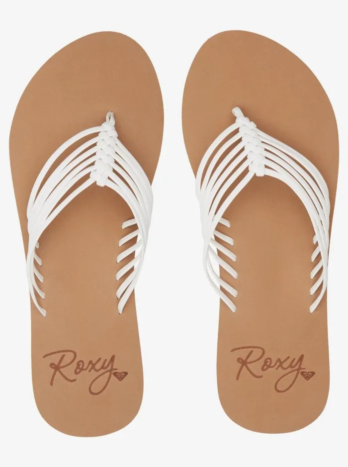 Roxy Flip Flops Jasmine FlipFlops White 8211 Women