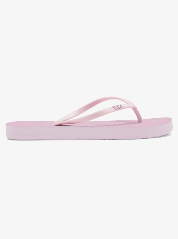 Roxy Flip Flops Viva Hi Sandals Sheer Lilac 8211 Women