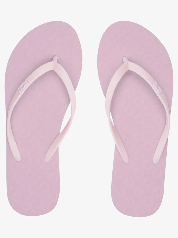 Roxy Flip Flops Viva Hi Sandals Sheer Lilac 8211 Women