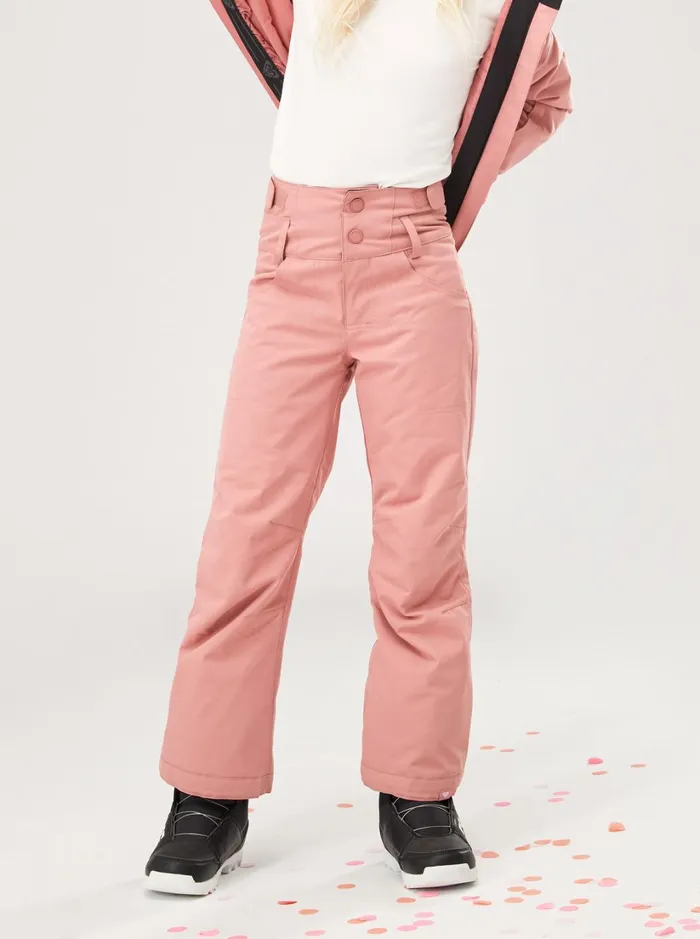 Roxy Girls Snow Girls039 416 Diversion Technical Snow Pants Dusty Rose 8211 Women