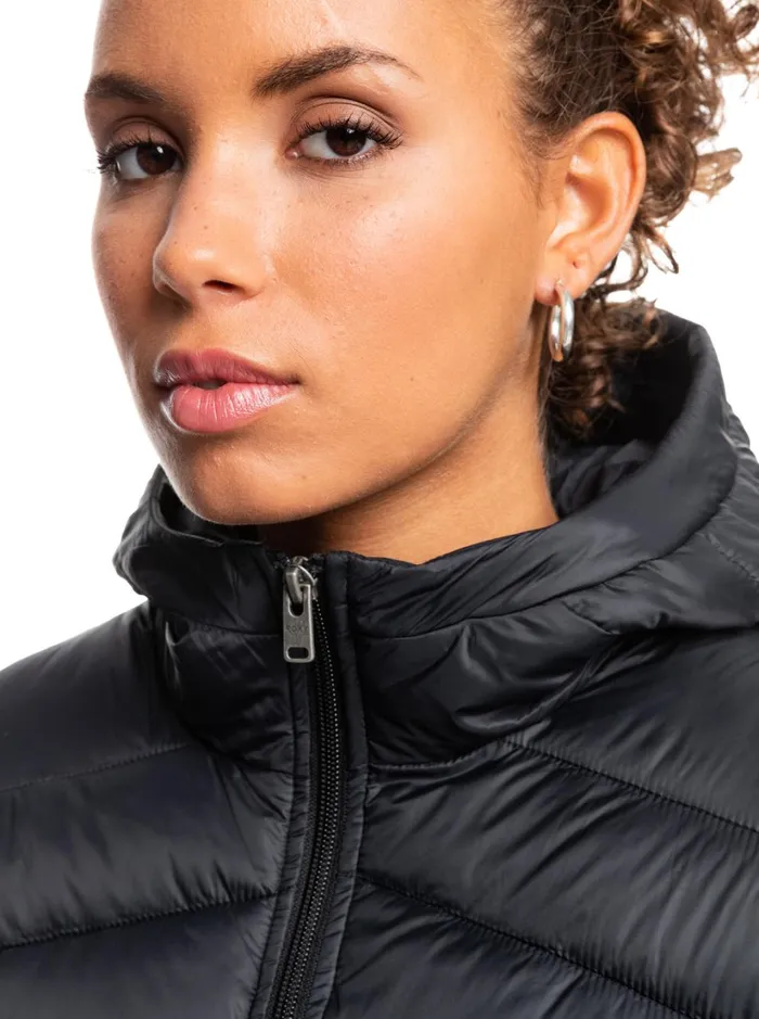 Roxy Jackets Coast Road Hooded Jackets Anthracite 8211 Women