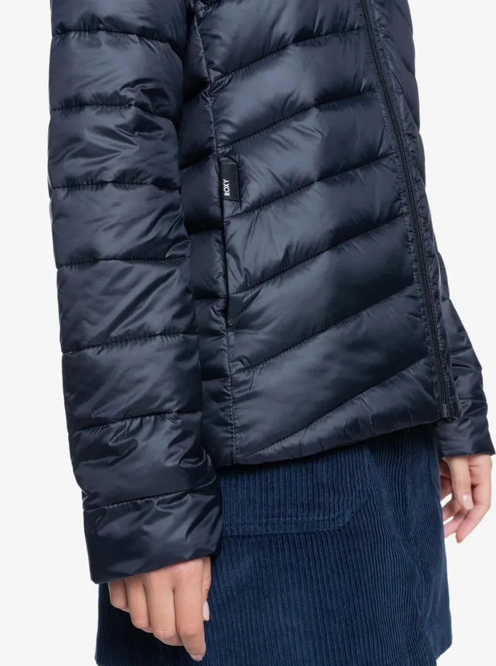 Roxy Jackets Coast Road Hooded Jackets Anthracite 8211 Women