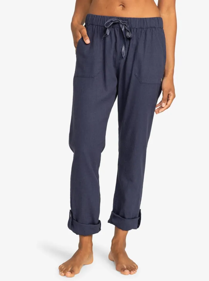 Roxy Pants and Jeans On The Seashore Cargo Pants Mood Indigo 8211 Women