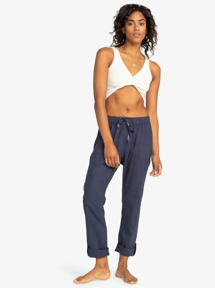 Roxy Pants and Jeans On The Seashore Cargo Pants Mood Indigo 8211 Women