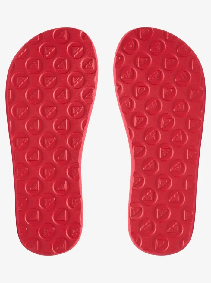 Roxy Shoes and Sandals Girl039s 416 Vista FlipFlops Berry 8211 Women