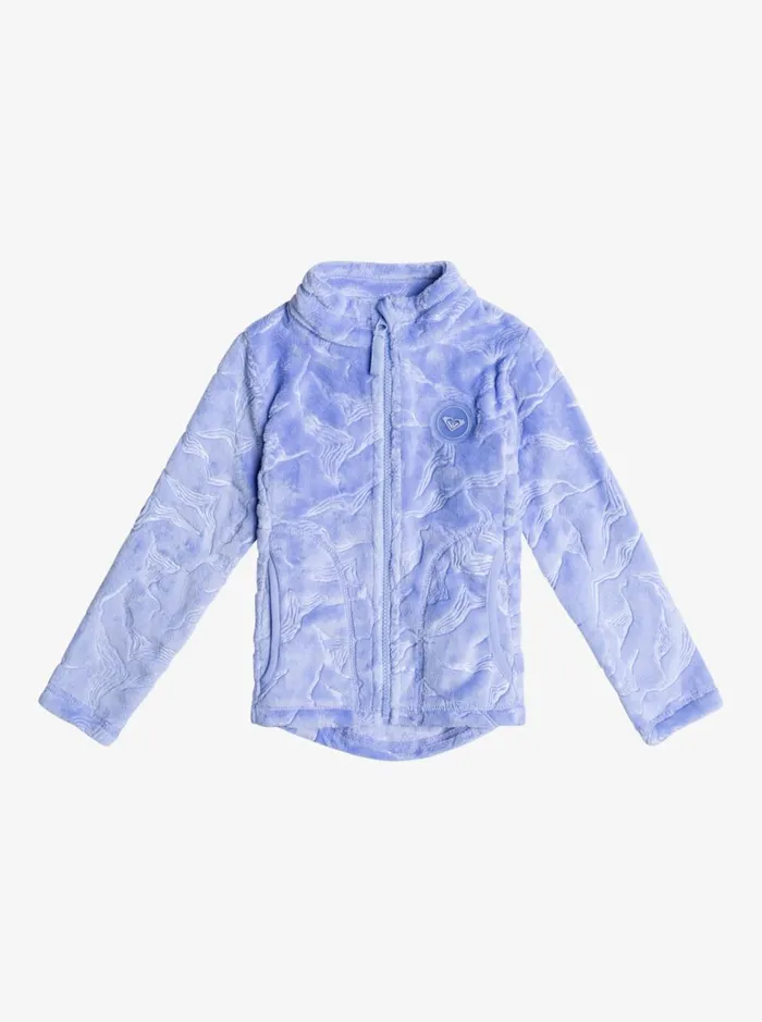 Roxy Snow Jackets Girl039s 27 Mini Igloo Technical ZipUp Hooded Fleece Easter Egg 8211 Women