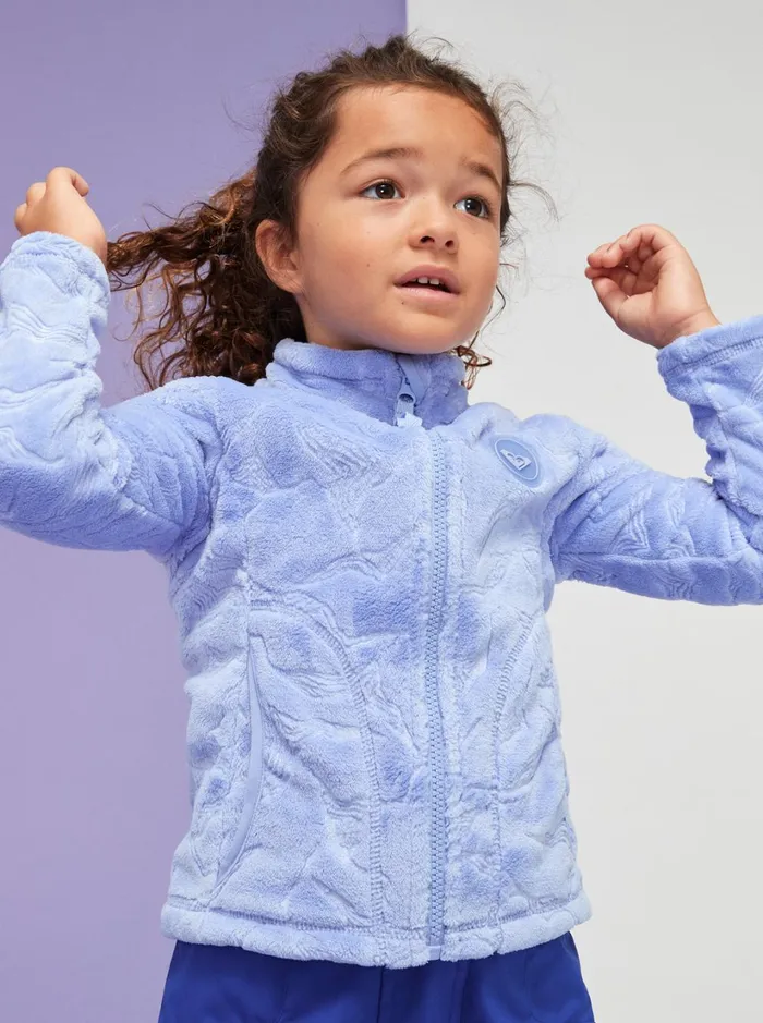 Roxy Snow Jackets Girl039s 27 Mini Igloo Technical ZipUp Hooded Fleece Easter Egg 8211 Women
