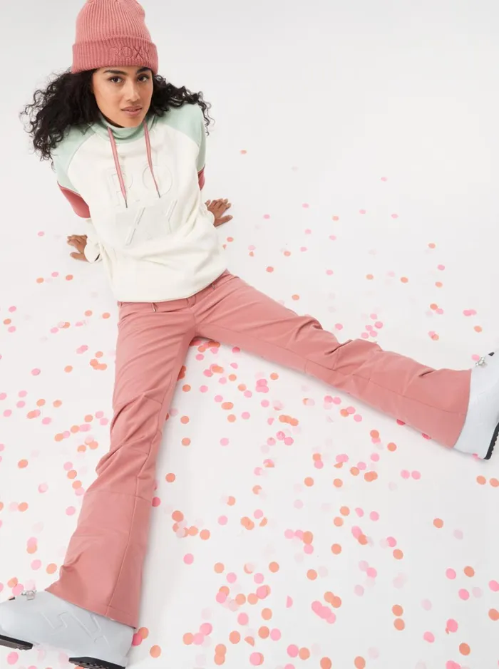 Roxy Snow Pants Rising High Technical Snow Pants Dusty Rose 8211 Women