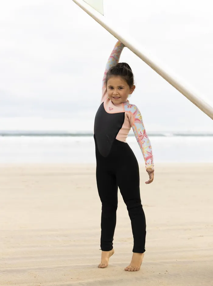 Roxy Surf Girl039s 27 32mm Prologue Back Zip Wetsuit Tanager Tur Tw Floral Conf 8211 Women Roxy Surf Girl039s 27 32mm Prologue Back Zip Wetsuit Tanager Tur Tw Floral Conf 8211 Women