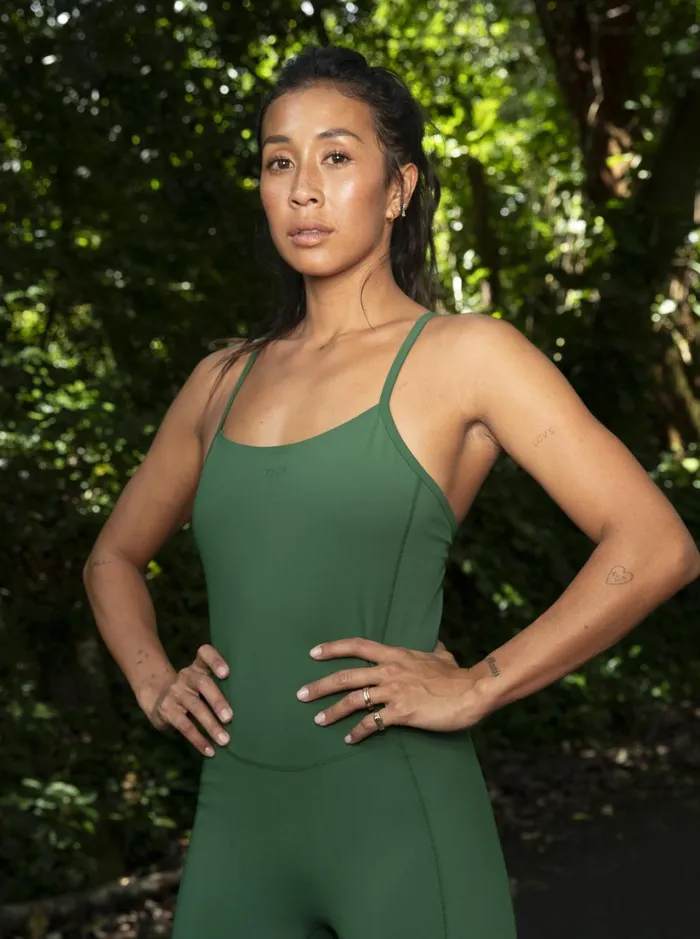 Roxy Tops Kelia Training Jumpsuit Eden 8211 Women