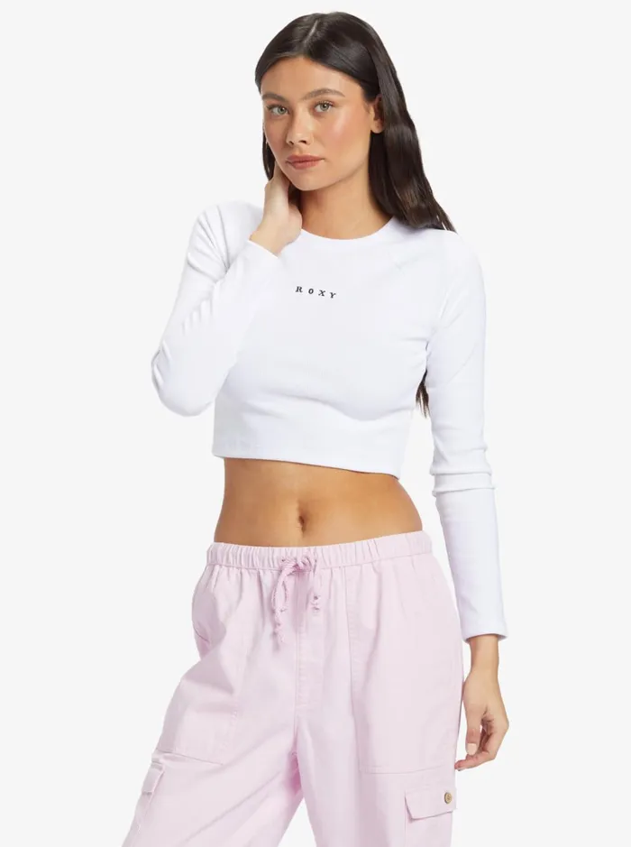 Roxy Tops Roxify Crls TShirt Bright White 8211 Women
