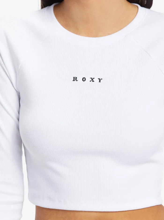Roxy Tops Roxify Crls TShirt Bright White 8211 Women