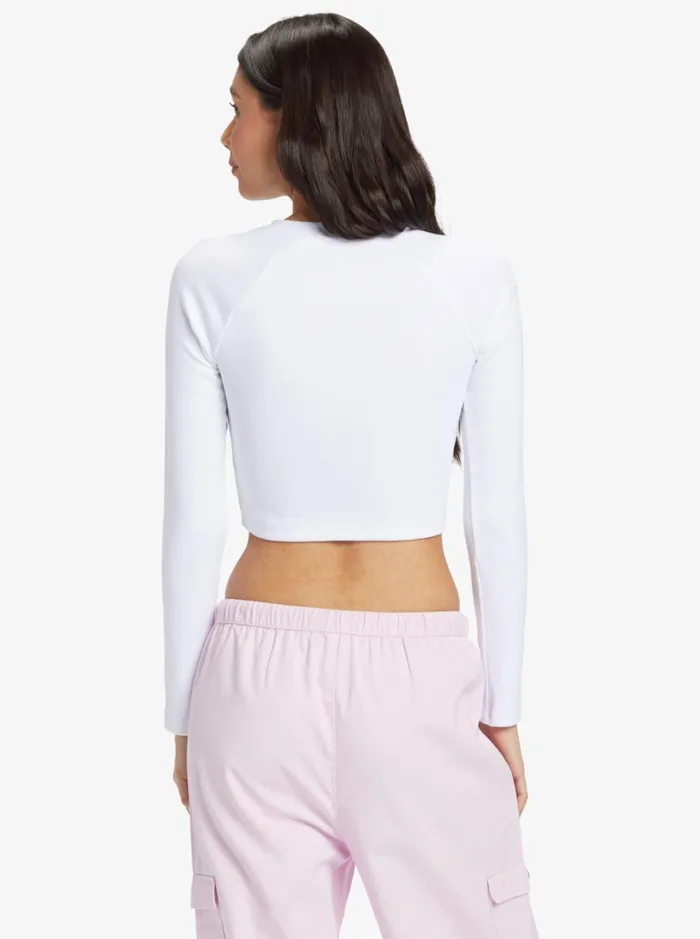 Roxy Tops Roxify Crls TShirt Bright White 8211 Women