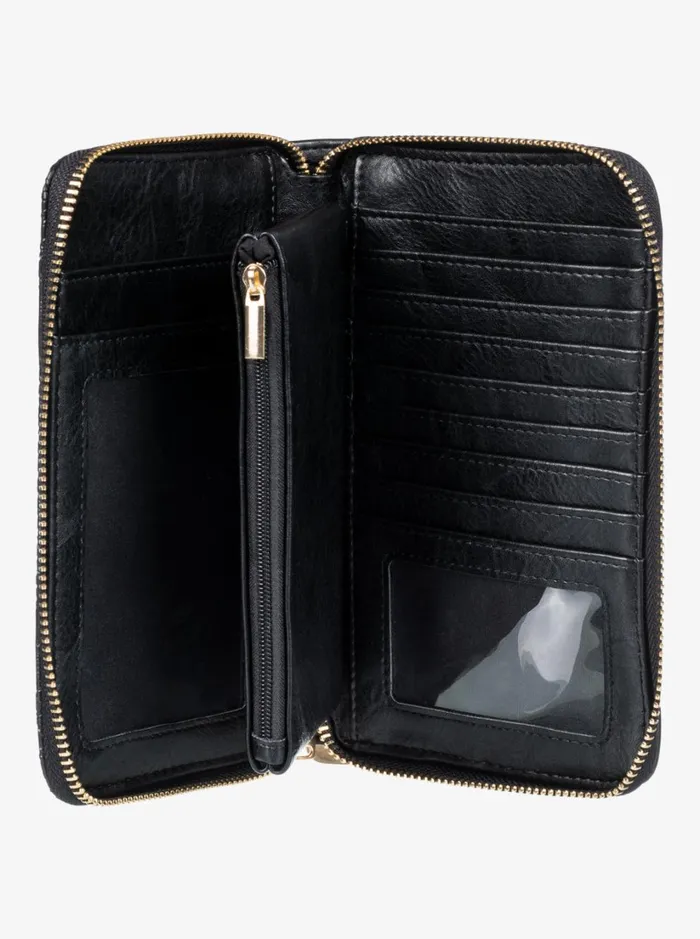 Roxy Wallets Back In Brooklyn Wallet Anthracite 8211 Women
