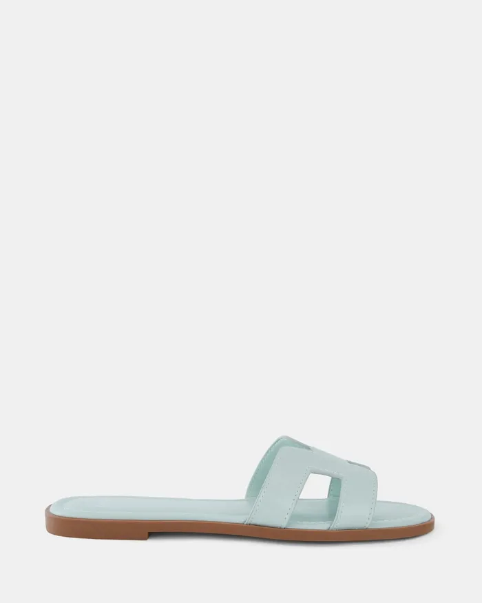 SACHIE SEAFOAM Flat Sandals Slides NOVO Shoes Women