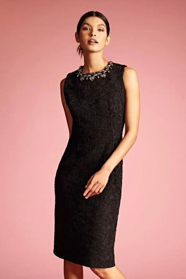 Sachin and Babi Anna Dress 8211 Noir Noir Women Midi