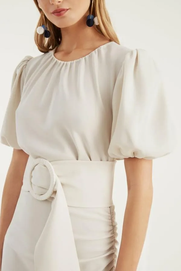 Sachin and Babi Camila Dress 8211 Ivory Ivory Women Sheath