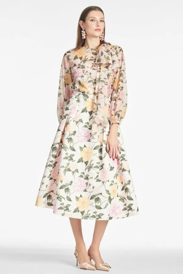 Sachin and Babi Charlotte Top 8211 Pink Lemonade Bouquet Pink Lemonade Bouquet Women Matching Sets