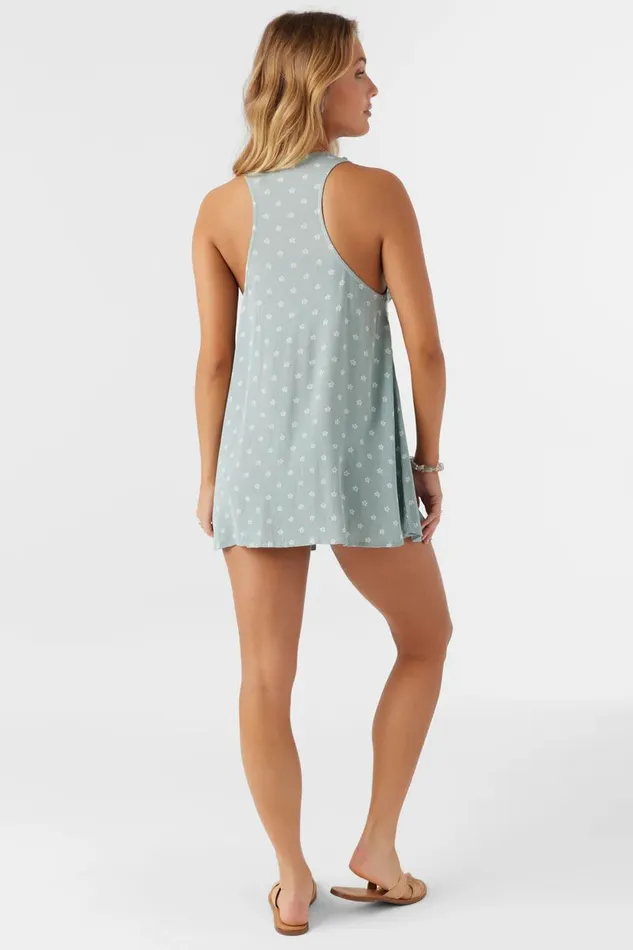 SALTWATER ESSENTIALS SARAH PRINTED DRESS Silver Blue Women O039NEILL Swim