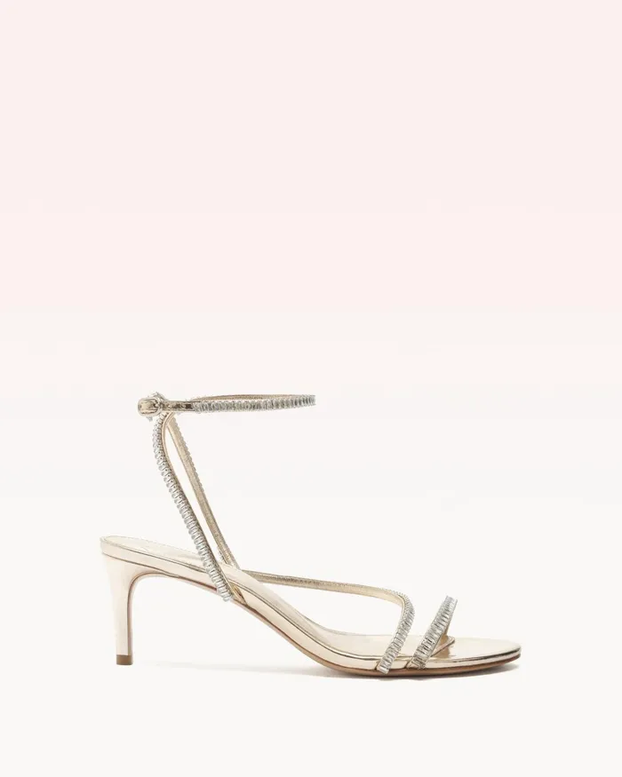 Sandals Women Alexandre Birman Leah Zircone 60 Gold