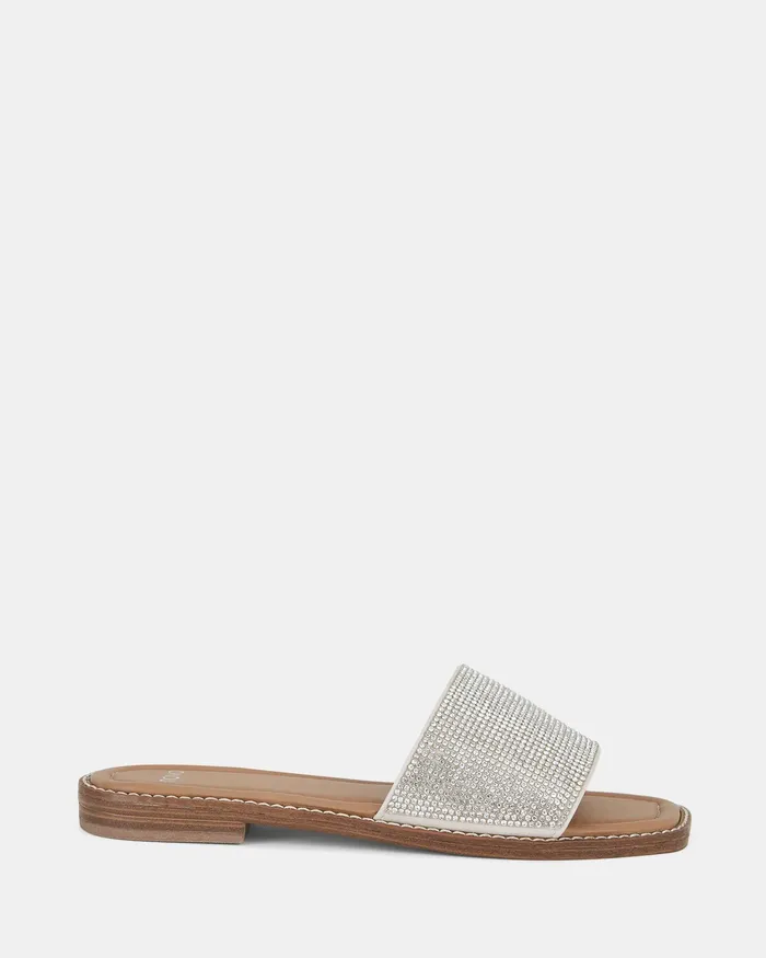 SASSARI SILVER Flatform Women Slides NOVO Shoes