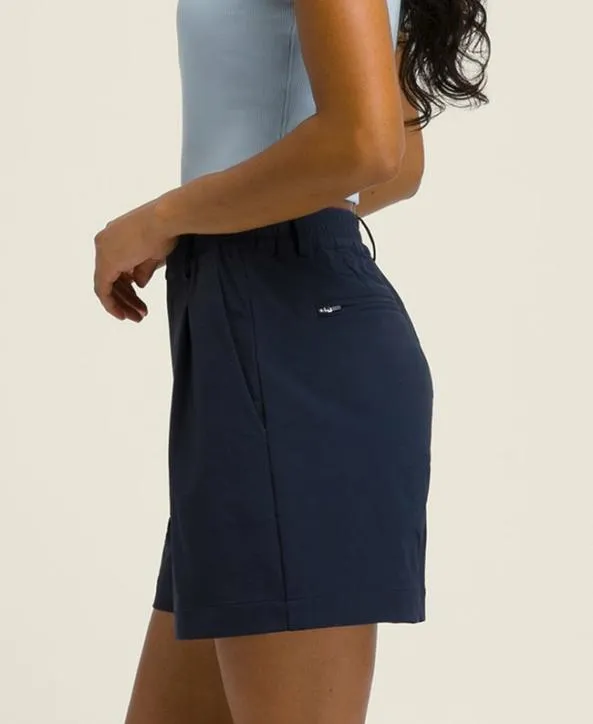 Shorts Women Wilson Wynne Pleated Short Classic Navy