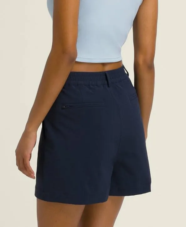 Shorts Women Wilson Wynne Pleated Short Classic Navy