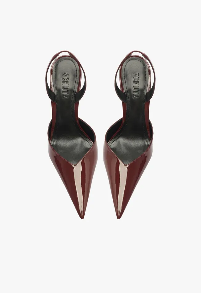 Siena Pump Cherry Wine Women Schutz Shoes