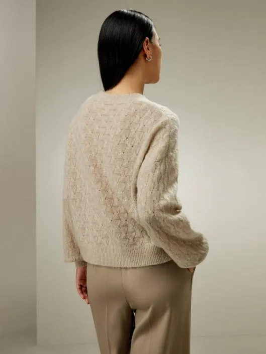 Silkcashmere Blend Sweater Women Lilysilk Knitwear