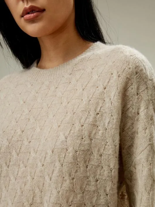 Silkcashmere Blend Sweater Women Lilysilk Knitwear