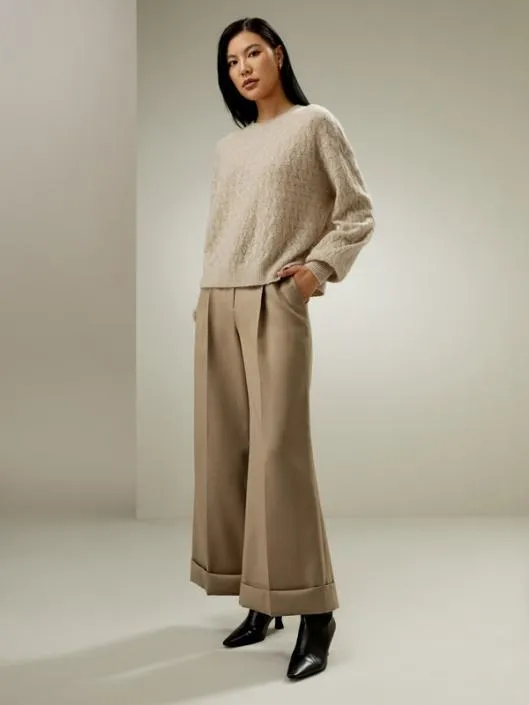 Silkcashmere Blend Sweater Women Lilysilk Knitwear