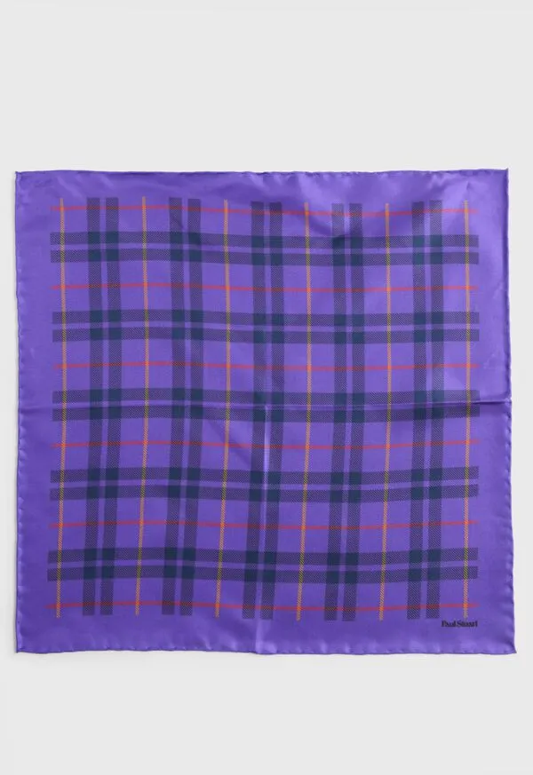 Silk Plaid Print Pocket Square Berry Mens Pocket Squares Paulstuart Silk Plaid Print Pocket Square Berry Mens Pocket Squares Paulstuart
