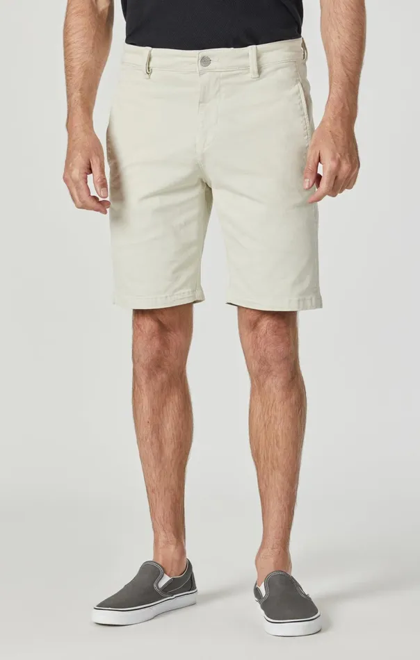 Simon Shorts In Silver Birch Twill Men Mavi Jeans Shorts Simon Shorts In Silver Birch Twill Men Mavi Jeans Shorts