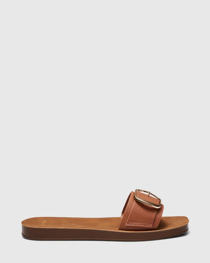 Slides NOVO Shoes Women SANTINO TAN Sandals