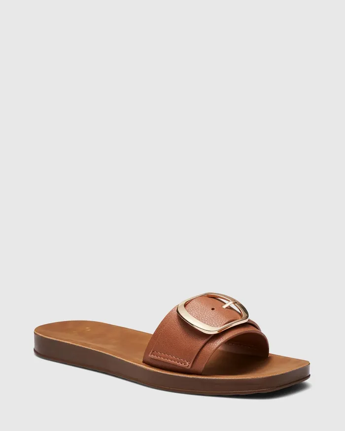 Slides NOVO Shoes Women SANTINO TAN Sandals