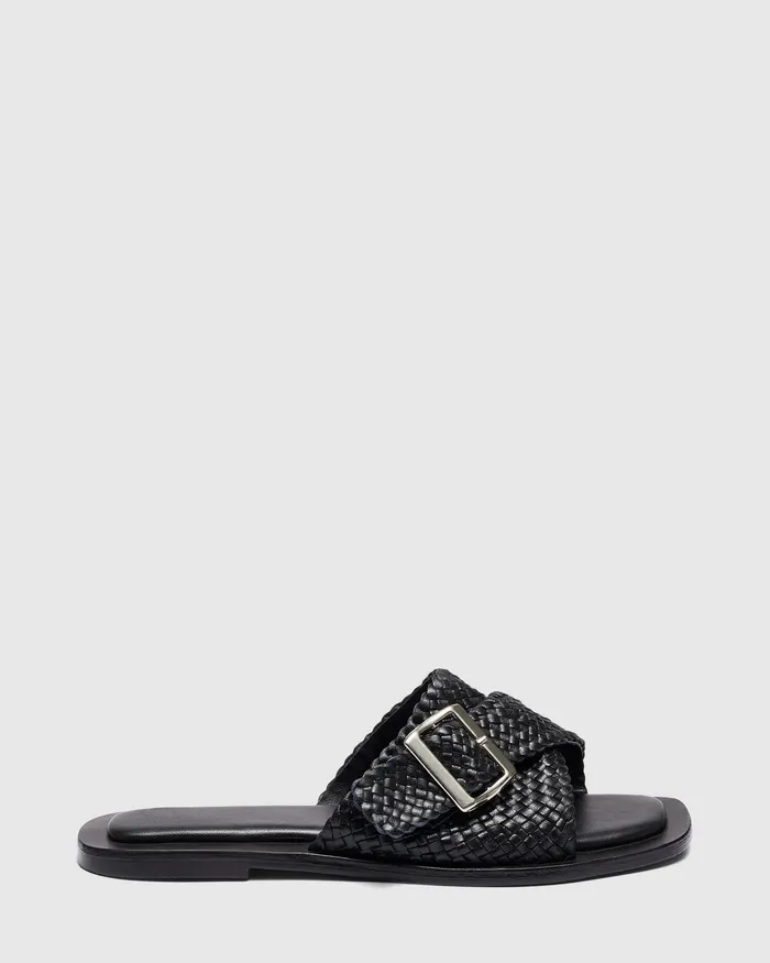 Slides SAMUEL BLACK Sandals 8211 NOVO Shoes Women