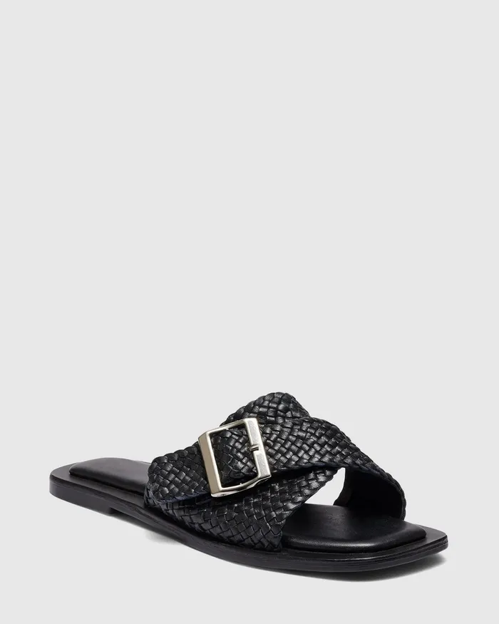 Slides SAMUEL BLACK Sandals 8211 NOVO Shoes Women