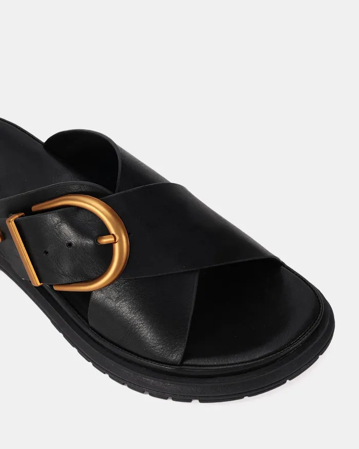 Slides Women SHEIKA BLACK Sandals NOVO Shoes