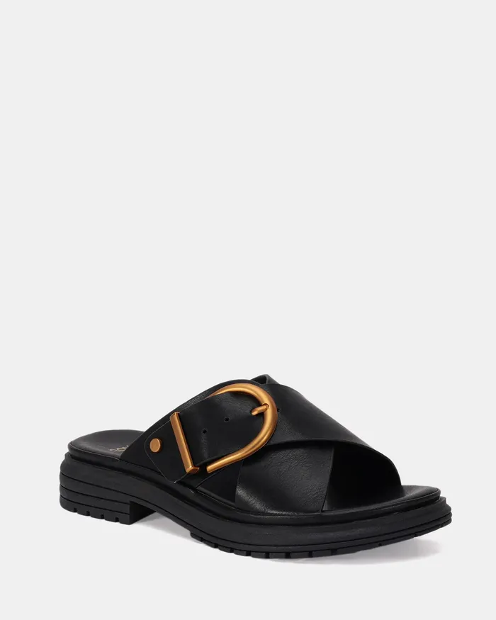 Slides Women SHEIKA BLACK Sandals NOVO Shoes