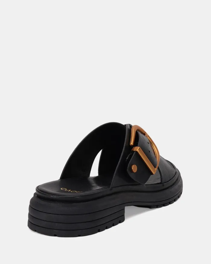 Slides Women SHEIKA BLACK Sandals NOVO Shoes