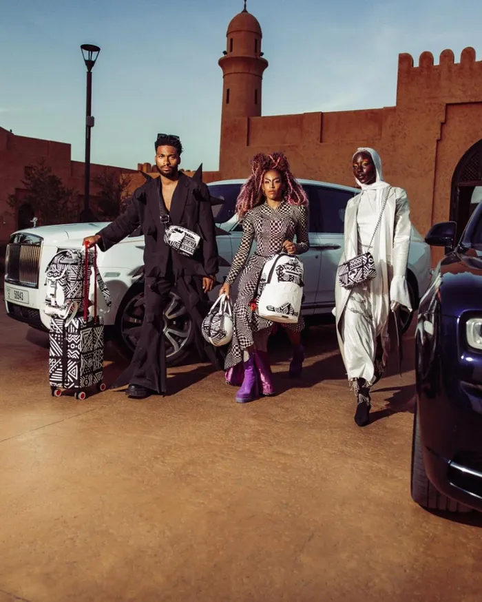 SPRAYGROUND AI8 AFRICAN INTELLIGENCE 8211 ORIGIN STORY GLOBE BAG Bags