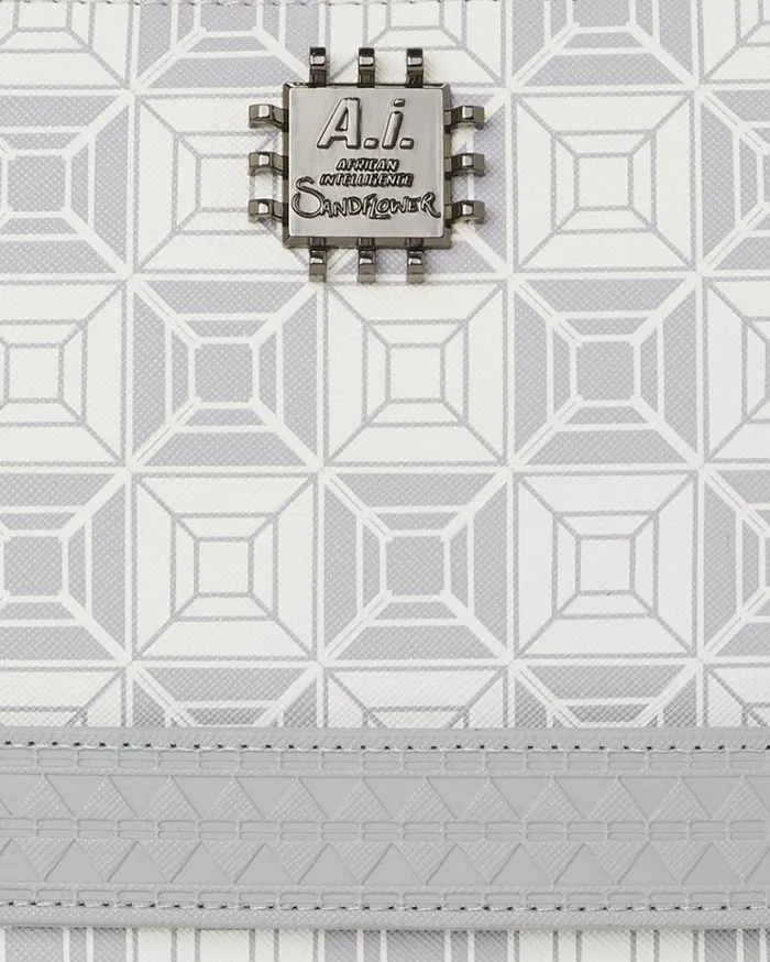 SPRAYGROUND AI8 AFRICAN INTELLIGENCE BOOKED and BUSY CROSSOVER CLUTCH Bags