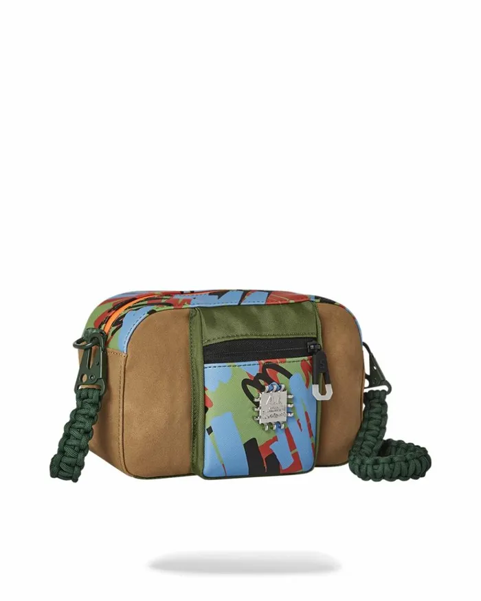 SPRAYGROUND AI SPECIAL OPS BRICKSIDE TOILETRY MESSENGER BAG Bags