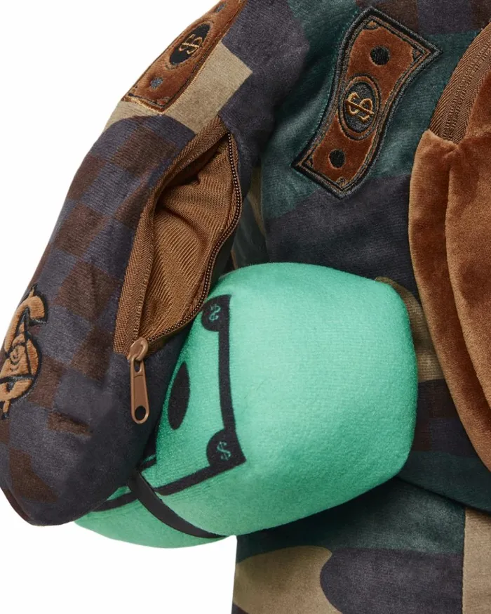 SPRAYGROUND CAMOCHECK MONEYBEAR TEDDYBEAR BACKPACK Bags