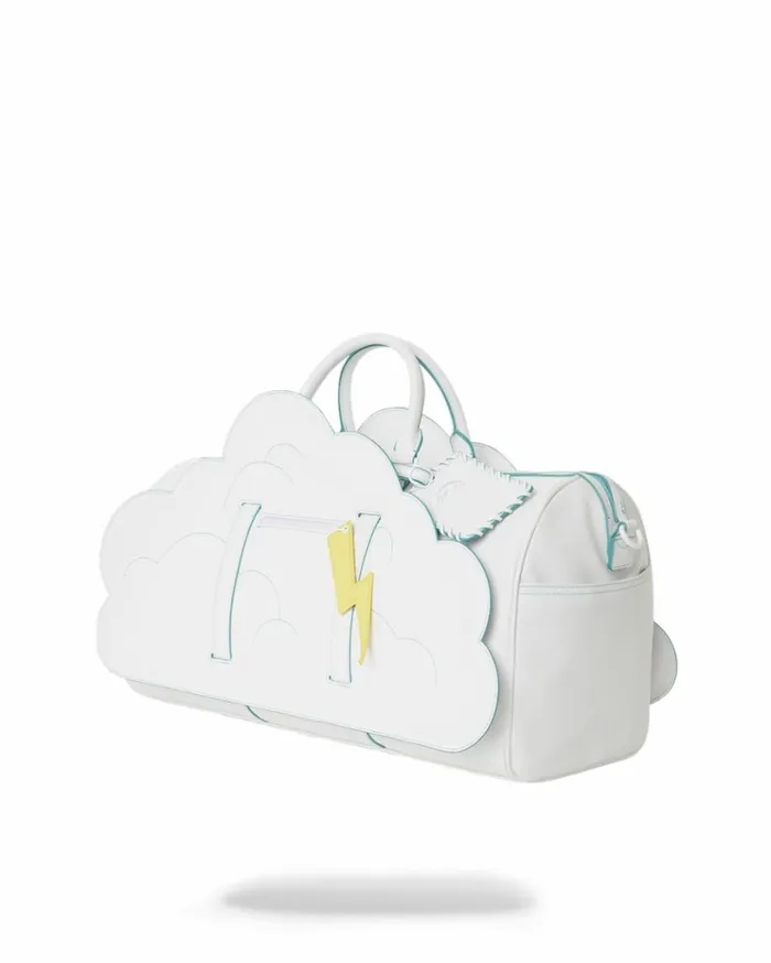 SPRAYGROUND CLOUDY WITH A CHANCE OF SHARK DUFFLE Bags